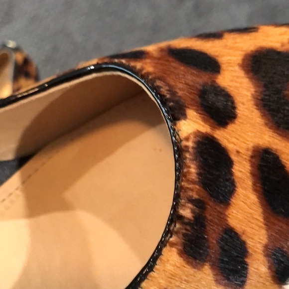 Nurture dyed calf hair leopard print pumps.  Size 7 - Picture 8 of 10